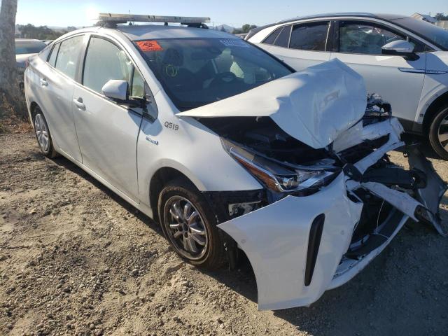 Salvage cars for sale from Copart San Martin, CA: 2019 Toyota Prius