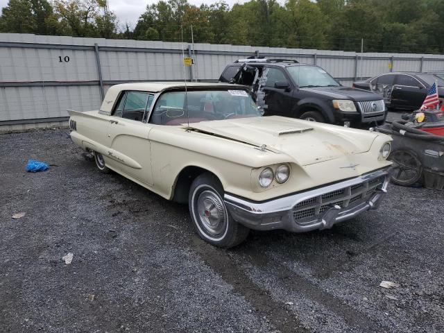 Salvage cars for sale from Copart York Haven, PA: 1960 Ford Thunderbird
