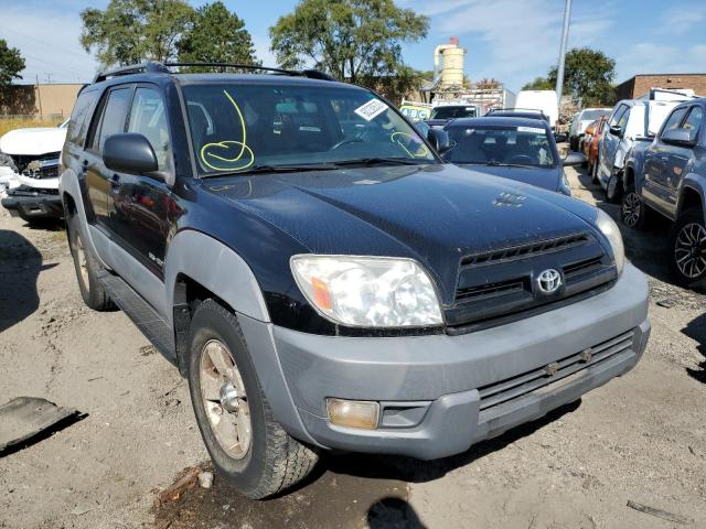 Salvage cars for sale from Copart Wheeling, IL: 2003 Toyota 4runner SR