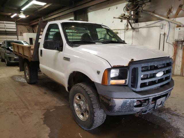 Salvage cars for sale from Copart Casper, WY: 2006 Ford F350 SRW S