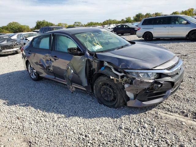 Salvage cars for sale from Copart Wichita, KS: 2017 Honda Civic LX