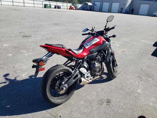 2017 YAMAHA FZ07A JYARM20E8HA000915