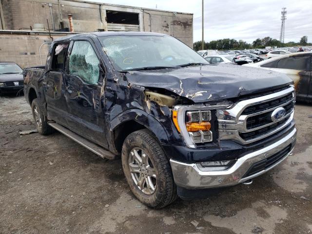 Salvage cars for sale from Copart Fredericksburg, VA: 2021 Ford F150 Super