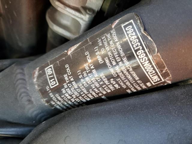 2009 TRIUMPH MOTORCYCLE DAYTONA 67 SMTD00NS69J399260