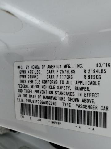 2016 ACURA TLX ADVANC 19UUB3F76GA002083