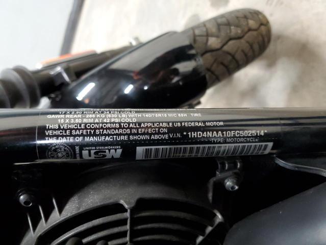 2015 HARLEY-DAVIDSON XG500 1HD4NAA10FC502514