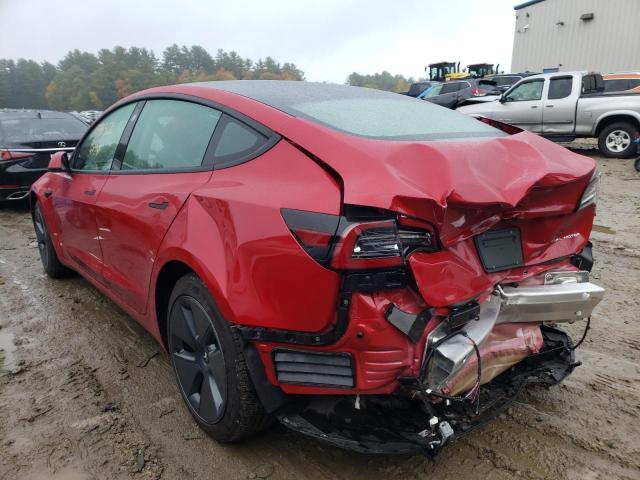 2022 TESLA MODEL 3 - 5YJ3E1EB1NF196490