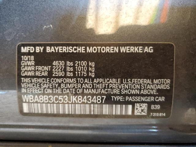 2018 BMW 340 I - WBA8B3C53JK843487