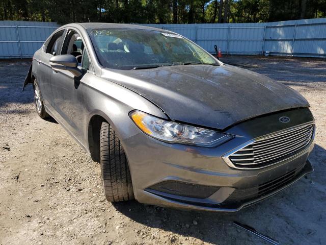 Salvage cars for sale from Copart Knightdale, NC: 2017 Ford Fusion SE