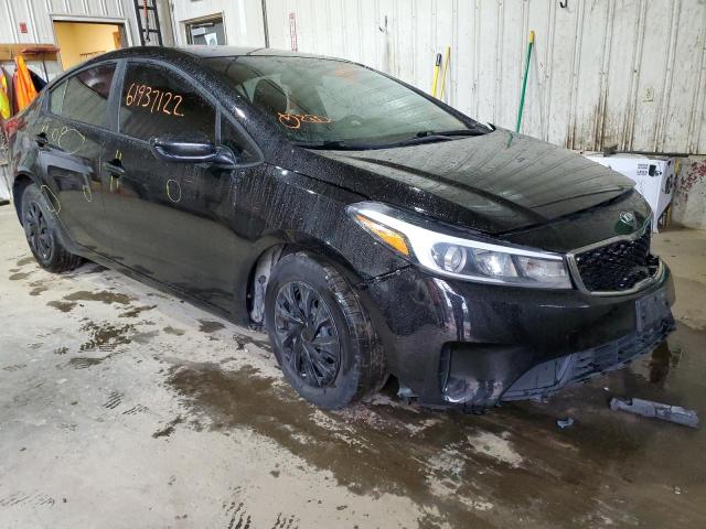Salvage cars for sale from Copart Lyman, ME: 2017 KIA Forte LX
