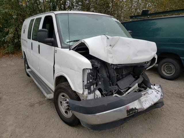 Salvage cars for sale from Copart Arlington, WA: 2018 Chevrolet Express G2