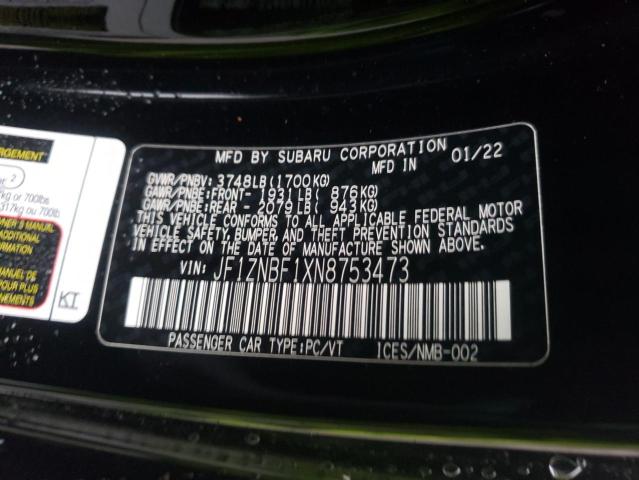 2022 TOYOTA GR 86 PREM JF1ZNBF1XN8753473