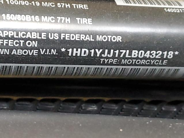 2020 HARLEY-DAVIDSON FXBB 1HD1YJJ17LB043218