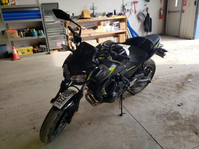 Salvage cars for sale from Copart Chambersburg, PA: 2022 Kawasaki ER650 L
