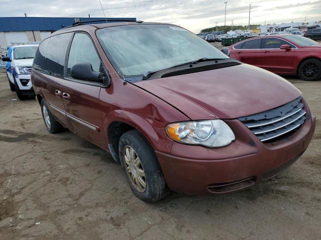 Chrysler Town & Country Touring salvage cars for sale: 2007 Chrysler Town & Country Touring