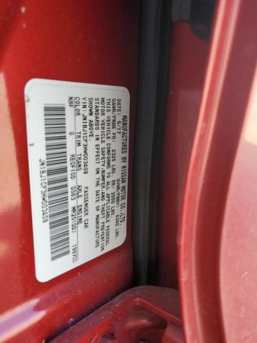 2017 NISSAN ROUGUE JN1BJ1CP3HW003409