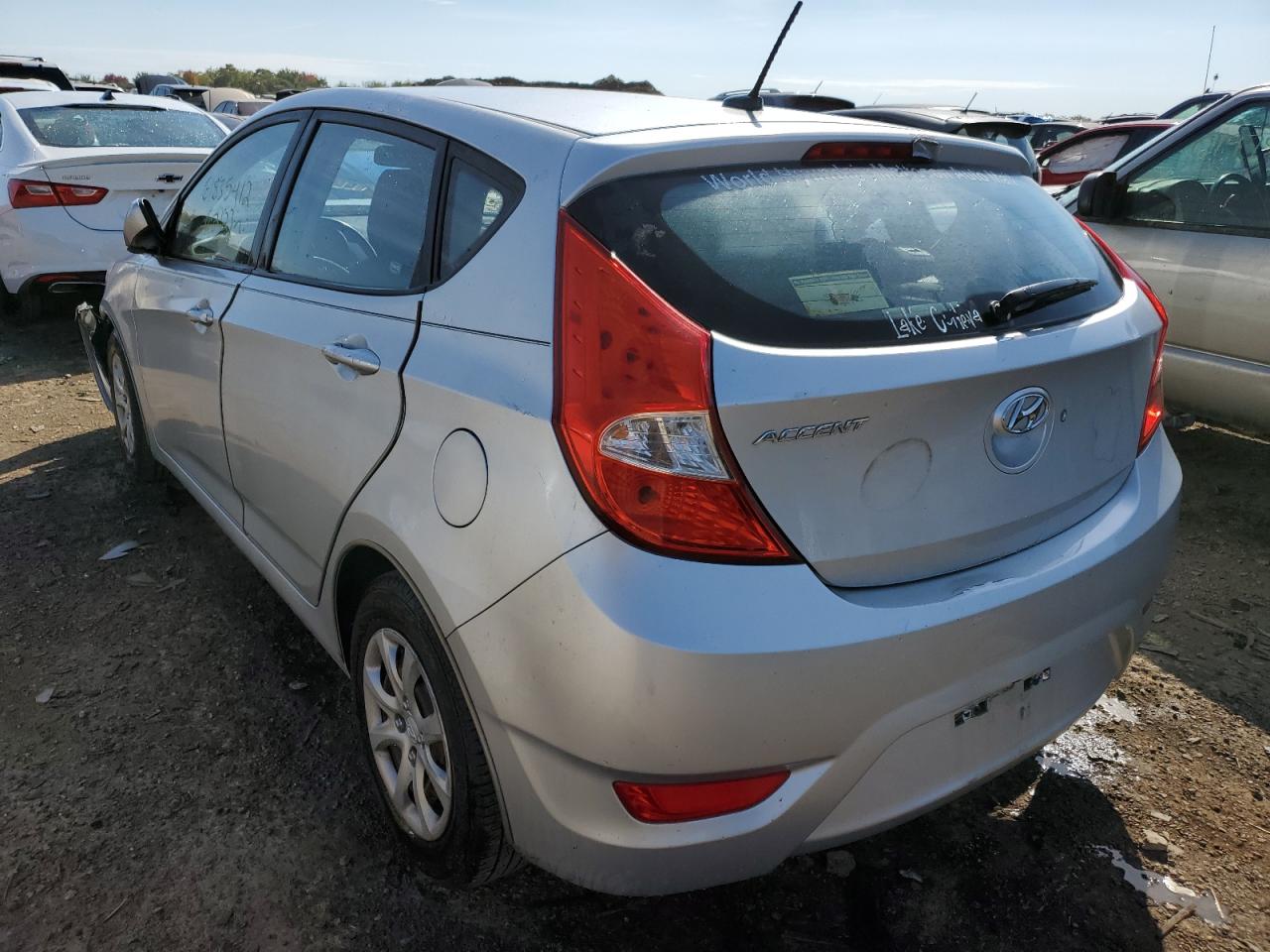 2012 Hyundai Accent Gls vin: KMHCT5AE6CU005739