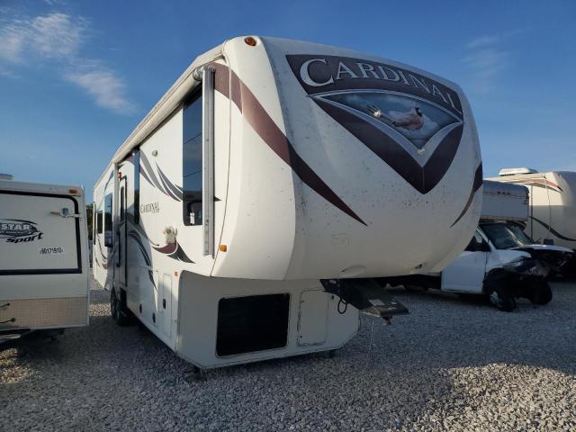 Salvage cars for sale from Copart Franklin, WI: 2012 Cardinal Camper