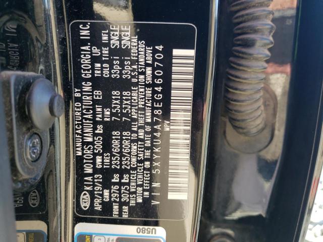5XYKU4A78EG460704 KIA SORENTO EX