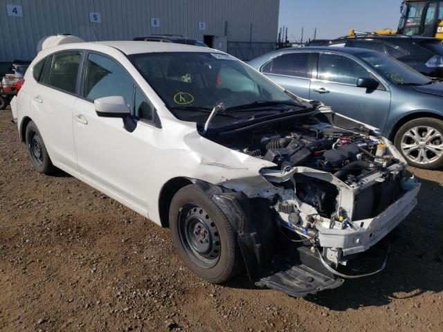 Salvage cars for sale from Copart Rocky View County, AB: 2016 Subaru Impreza