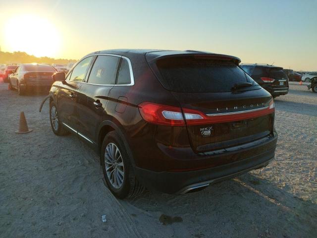 2017 LINCOLN MKX SELECT 2LMPJ6KR3HBL45009