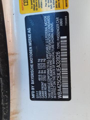 2018 BMW 440I WBA4Z5C5XJEA32826