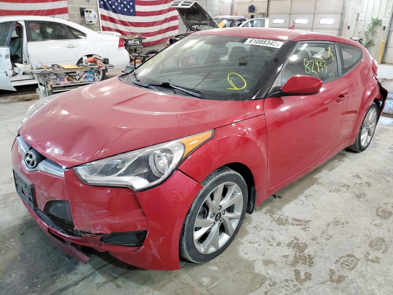 2016 Hyundai Veloster VIN: KMHTC6AD3GU299703 Lot: 70024943