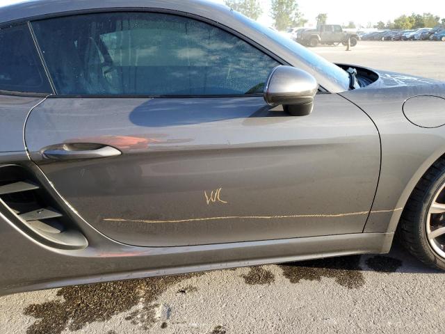 2019 PORSCHE CAYMAN BAS WP0AA2A83KS260689