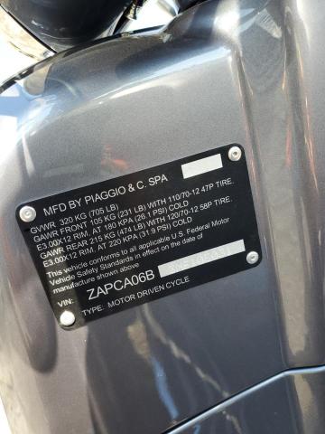2022 VESPA PRIMAVERA ZAPCA06B3N5105031