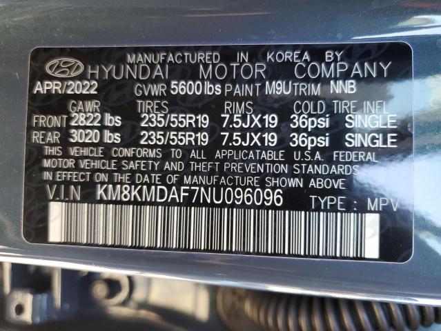 2022 HYUNDAI IONIQ 5 SE KM8KMDAF7NU096096