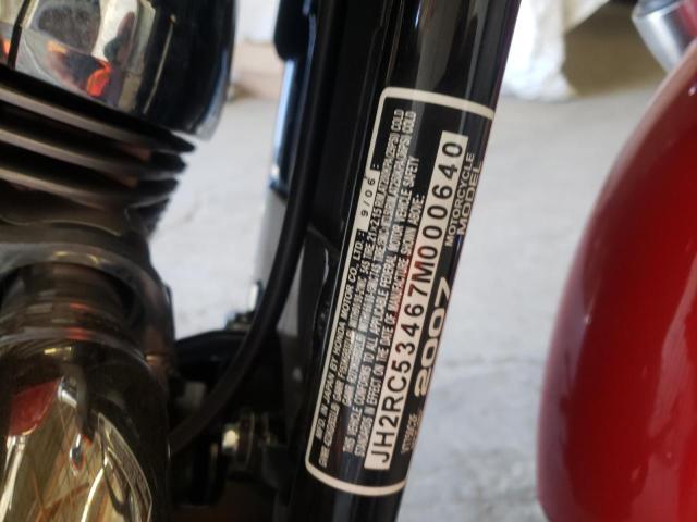 2007 HONDA VT750 C2F JH2RC53467M000640