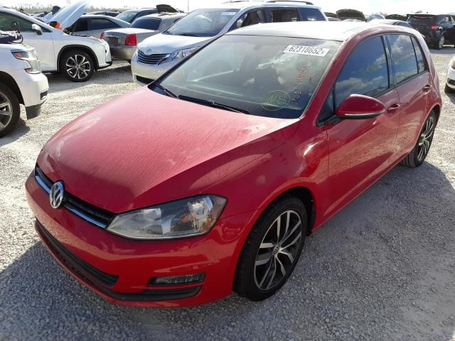 2016 VOLKSWAGEN GOLF S/SE 3VW217AU9GM022194