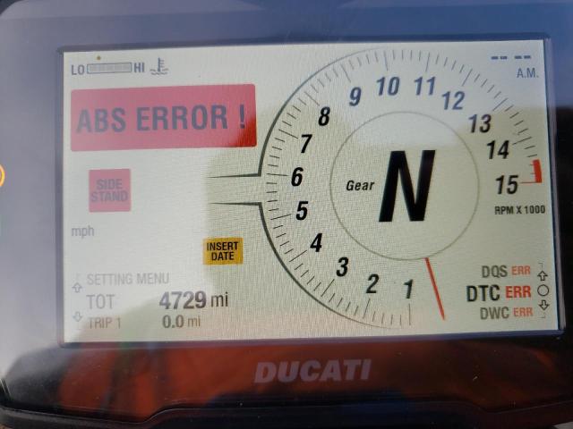 2021 DUCATI STREETFIGH ZDMFAKNWXMB006208