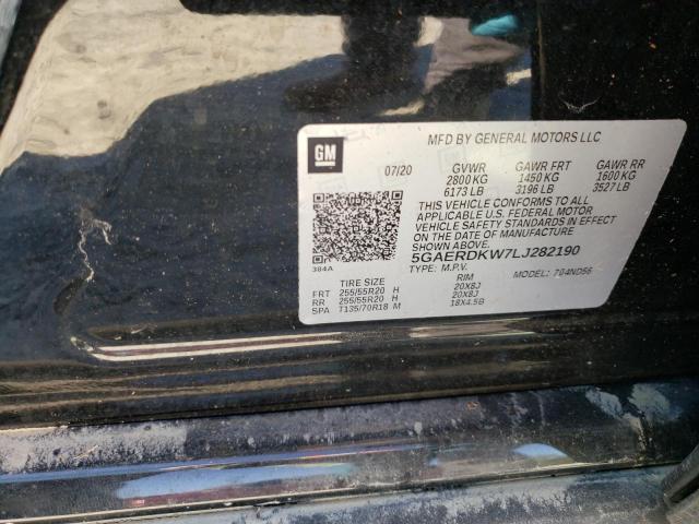 2020 BUICK ENCLAVE AV 5GAERDKW7LJ282190