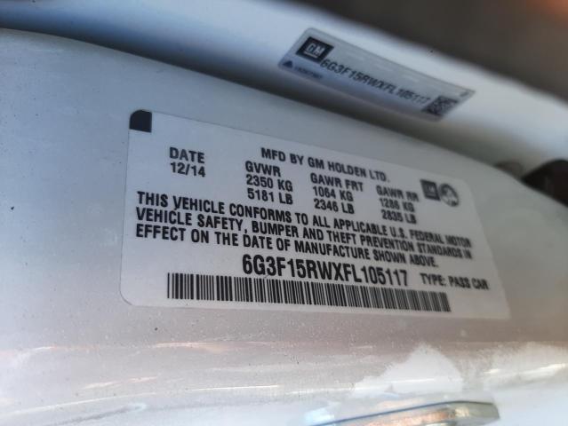 2015 CHEVROLET SS 6G3F15RWXFL105117
