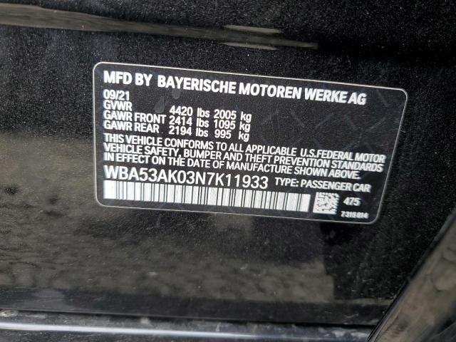 2022 BMW 228I WBA53AK03N7K11933