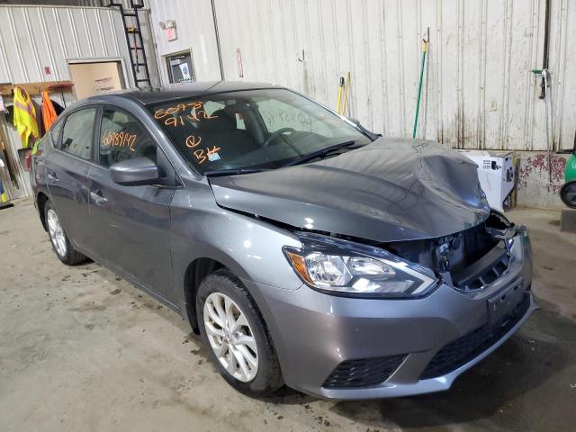Salvage cars for sale from Copart Lyman, ME: 2018 Nissan Sentra S