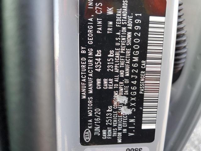 2021 KIA K5 GT LINE - 5XXG64J26MG002991