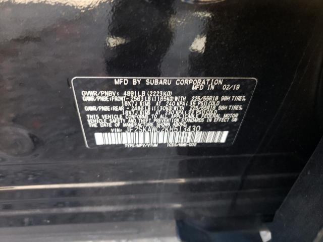 JF2SKAWC2KH513430 Subaru Forester Touring