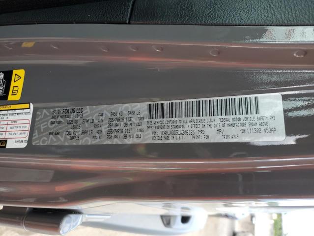 2020 JEEP WRANGLER 1C4HJXDG5LW206125