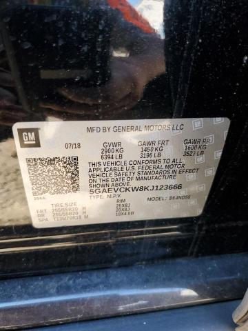 2019 BUICK ENCLAVE AV 5GAEVCKW8KJ123666