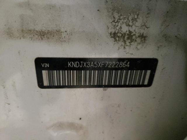 KNDJX3A5XF7222864 KIA Soul !