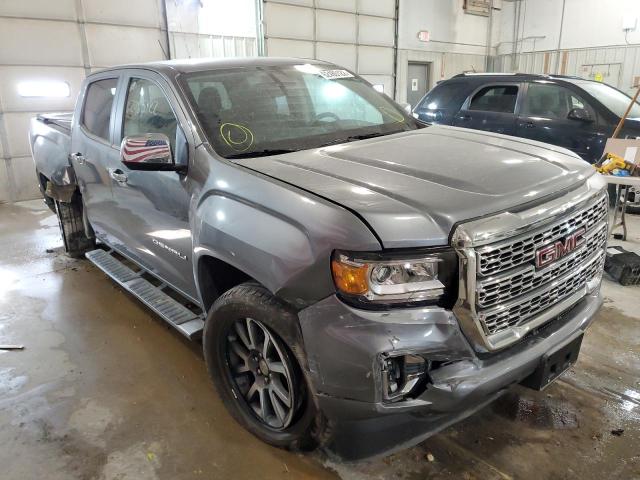 Salvage cars for sale from Copart Columbia, MO: 2021 GMC Canyon DEN