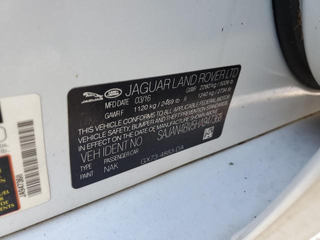 2017 JAGUAR XE FIRST E SAJAN4BV5HA947368