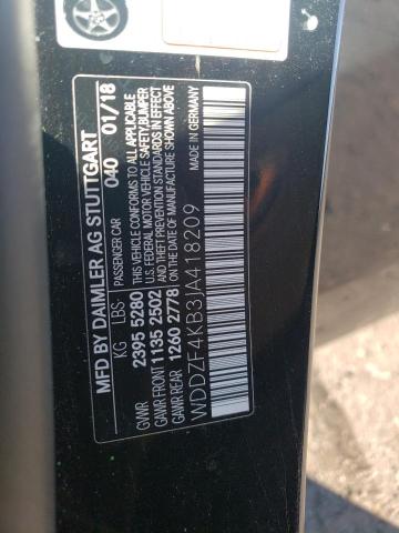 2018 MERCEDES-BENZ E 300 4MAT - WDDZF4KB3JA418209