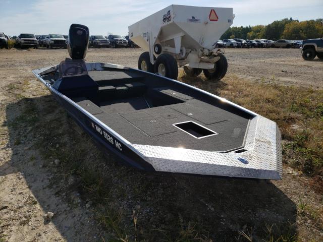 Salvage boats for sale at Columbia, MO auction: 2021 Weld Boat Trlr