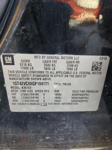 2016 GMC SIERRA K35 1GT42VC8XGF184171