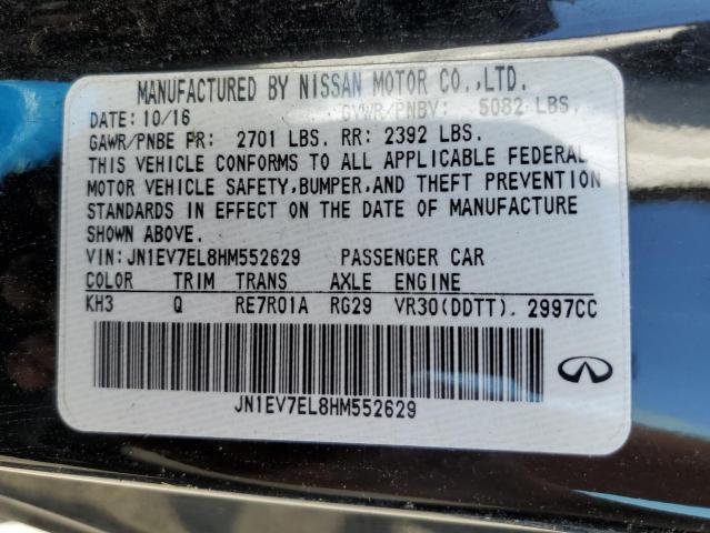 2017 INFINITI Q60 PREMIU - JN1EV7EL8HM552629