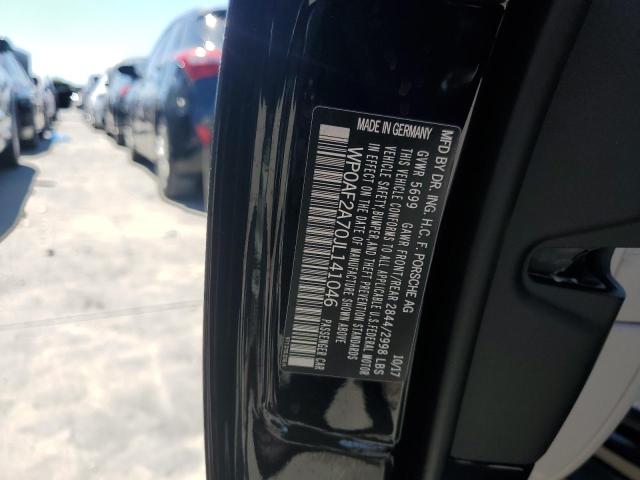 2018 PORSCHE PANAMERA T WP0AF2A70JL141046