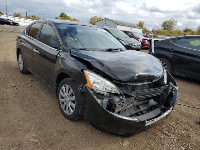 Salvage cars for sale from Copart Columbia Station, OH: 2013 Nissan Sentra S
